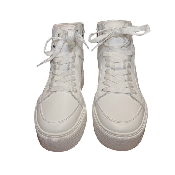 Zadig & Voltaire ZV1747 High Flash High-Top Platform Sneakers New in Box - Picture 3 of 11